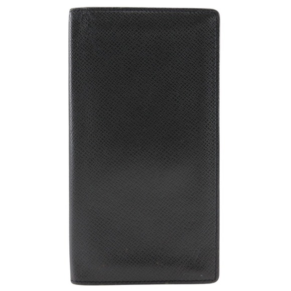 Louis Vuitton LOUIS VUITTON Porto Cartes Crdit Wallet M31002 Taiga Ardoise 20...